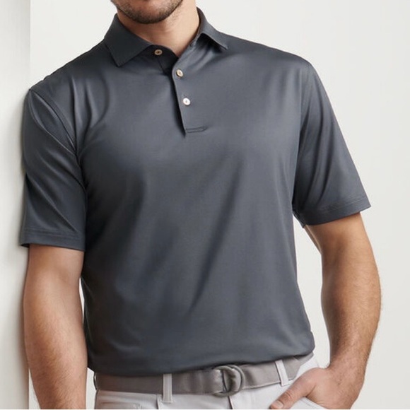 PETER MILLAR FIRM PRICE! IRON POLO CROWN SPORT SUMMER COMFORT SIZE XTRA LARGE - Picture 4 of 4